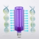 Ảnh của Đèn led sát khuẩn E27.65R, Điểu khiển từ xa, Đèn cực tím UV-A diệt khuẩn virut không khí 65W