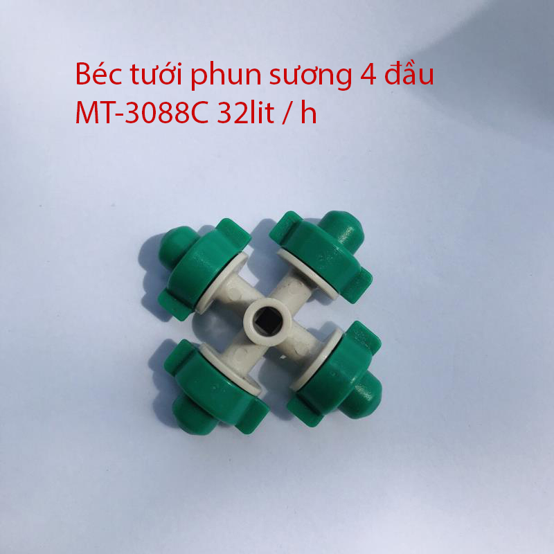 Béc tưới phun sương 4 đầu MT-3088C 32lit / h
