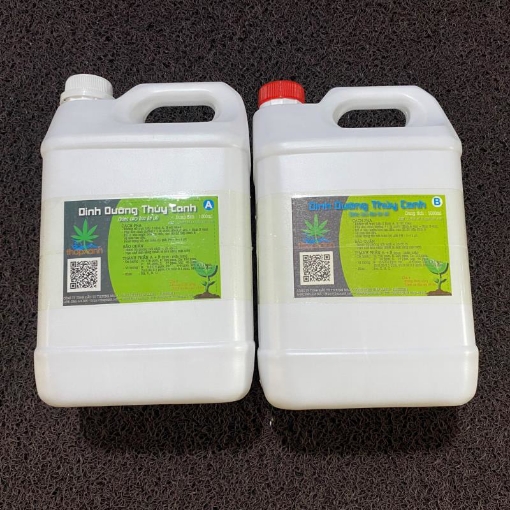 รูปภาพของ Dung dịch thủy canh cho ăn lá 5000AL, Dinh dưỡng thủy canh trồng rau 5lit * 2, Phân bón thủy sinh