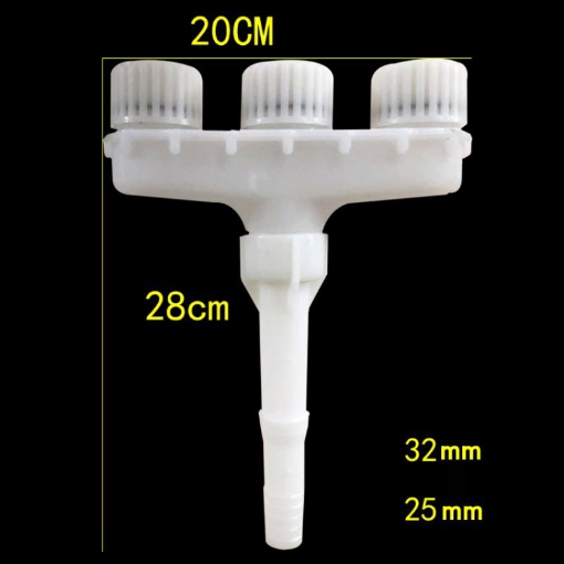 Gambar Vòi xịt nước cao áp VOI-AT 3 Đầu Tưới Vườn, Rửa xe ô tô, Súng phun nước, phun sương