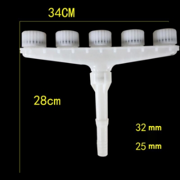 Ảnh của Vòi xịt nước cao áp VOI-AT 5 Đầu Tưới Vườn, Rửa xe ô tô, Súng phun nước, phun sương