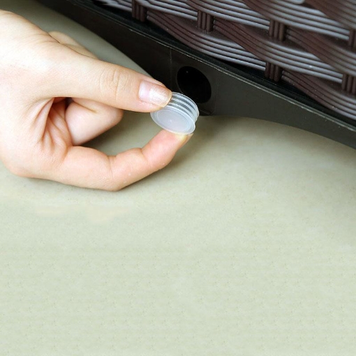 Gambar Nắp bịt lỗ thoát nước chậu lắp ghép CLG-40, Nút bịt Chậu ghép cỡ 40 cm