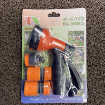 Ảnh của Bộ phụ kiện tưới cây, Rửa xe 4 món VPN-4002, Bộ vòi tưới cây 8 trong 1 Phụ kiện 12-18 mm