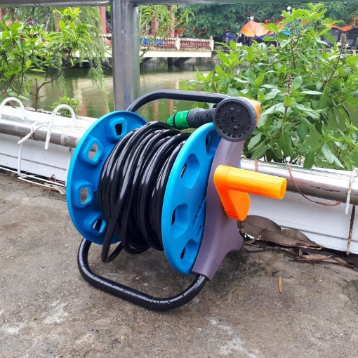 Gambar Combo Khung Lô AK-801 kèm 20m dây 811 + Vòi 8 trong 1 đầy đủ phụ kiện