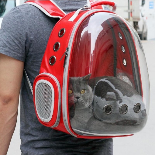 Ảnh của Ba lô Vận chuyển Chó Mèo BLO-PET, Ba lô phi hành gia cho Thú cưng Vật nuôi
