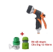 รูปภาพของ Vòi xịt nước tưới cây VOI-EC8, Vòi 8 chế độ kèm Phụ kiện nối nhanh