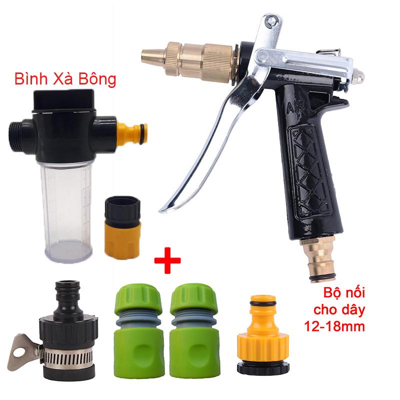 Bộ 6 món 12/18, Bình xà bông (Vòi 5T1) [+62.000đ]