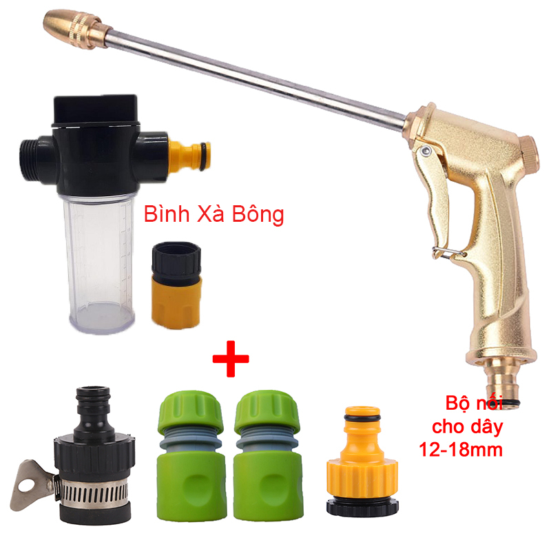 Bộ 6 món 12/18, Bình xà bông (Vòi VOI-17) [+62,000đ]