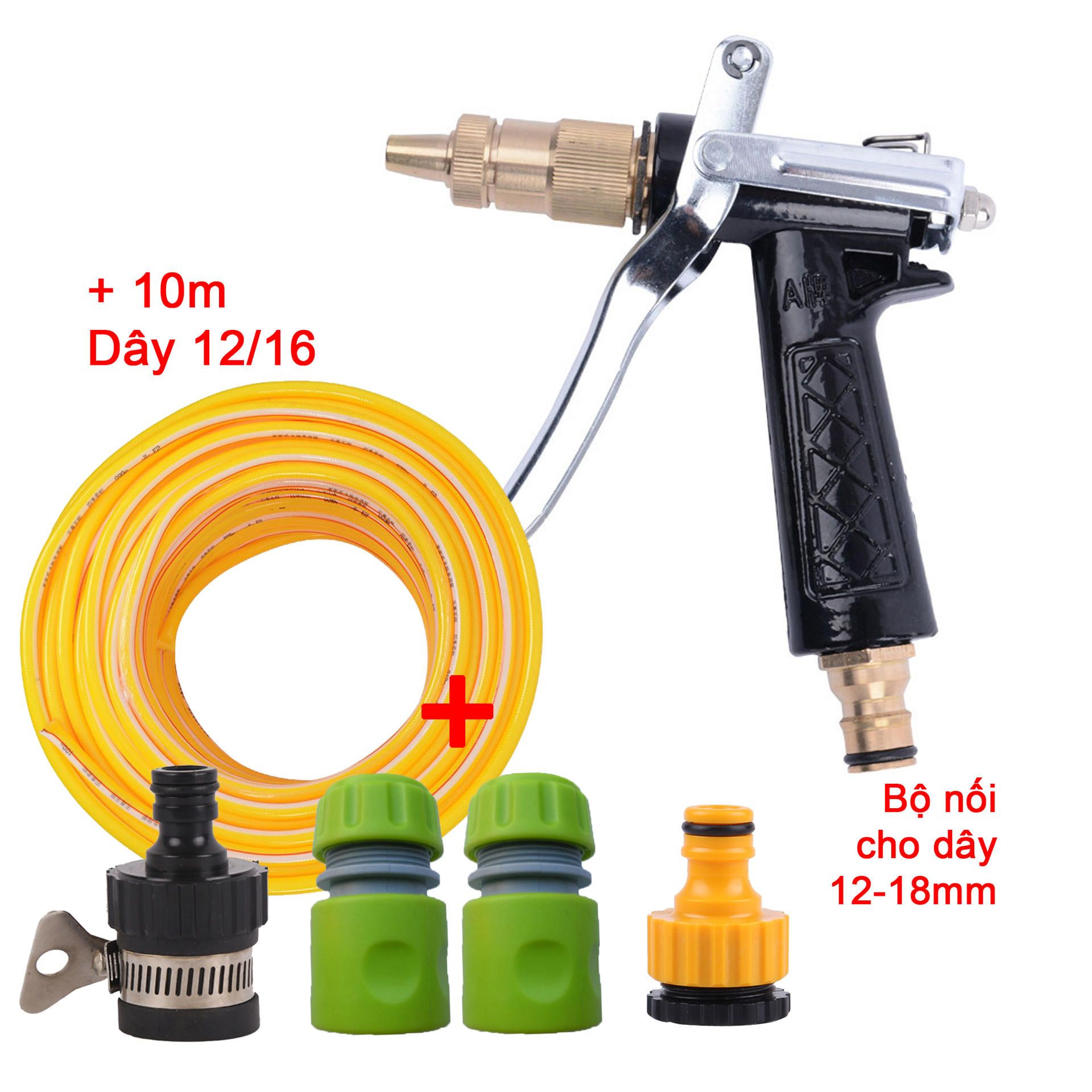 Bộ 5 món 12/18 (Vòi 5T1) + 10m dây 12/18 [+59.000đ]