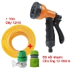 Gambar Vòi xịt nước tưới cây VOI-N8T1, Vòi 8 trong 1 kèm Dây và Phụ kiện nối nhanh