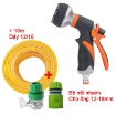 รูปภาพของ Vòi xịt nước tưới cây VOI-EC8, Vòi 8 chế độ kèm Dây và Phụ kiện nối nhanh