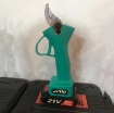 Ảnh của Kéo điện cắt tỉa cành cây JISHI-25 21V, Kìm điện tỉa cây, Kéo điện pin Lithium, Cỡ 25mm