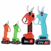 Ảnh của Kéo điện cắt tỉa cành cây JISHI-40 25V, Kìm điện tỉa cây, Kéo điện pin Lithium, Cỡ 40mm