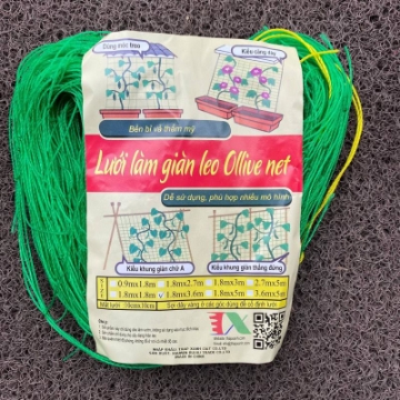 Ảnh của Lưới làm giàn dây leo 3.6m x 1.8m OLN-36, lưới làm giàn cây Ollie net, Lưới làm vườn đa năng