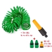 Ảnh của Bộ vòi xịt nước tưới cây đa năng, kèm 5m dây lò xo chịu áp