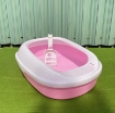 Ảnh của Khay vệ sinh Chó Mèo ECM-PET có ván giậm (Size M), Chậu cát vệ sinh Thú cưng Vật nuôi