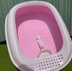 Ảnh của Khay vệ sinh Chó Mèo ECM-PET có ván giậm (Size M), Chậu cát vệ sinh Thú cưng Vật nuôi
