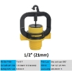 Picture of Béc tưới xoay phun mưa TM-317, Đầu tưới xòe 360°, Béc phun tưới tự động Ren 1/2" (21 mm)