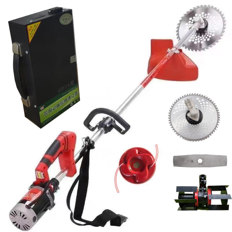 Máy cắt cỏ + Đầu xạc cỏ + Pin Lithium 48V14Ah [+3,500,000đ]
