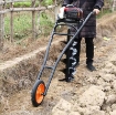 รูปภาพของ Máy đào lỗ trồng cây MDL-E30, Máy khoan đất cầm tay có bánh xe đẩy