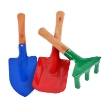 图片 Bộ dụng cụ làm vườn 3 món cán gỗ TXE-3GO5, Bộ Xẻng nhiều màu sắc cho bé