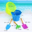 图片 Bộ dụng cụ làm vườn 3 món cán gỗ TXE-3GO5, Bộ Xẻng nhiều màu sắc cho bé