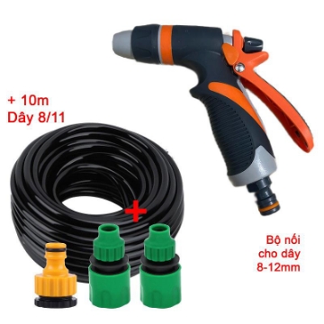 Ảnh của Vòi xịt nước tưới cây VOI-EC5, Vòi đa năng kèm Dây và Phụ kiện nối nhanh