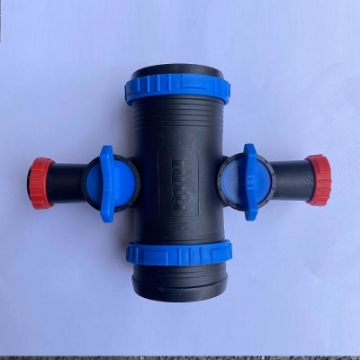 Ảnh của Tê (T) chia 4 ống N80 sang N45, Khởi thủy đôi cho ống phun mưa N45