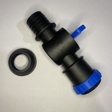 Ảnh của Khởi thủy có Van khóa cho ống WV-N45R 27-30 mm, Khởi thủy kèm Ron Gioăng cao su