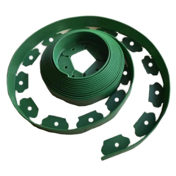 Ảnh của Tấm chắn cỏ LS10.05, Đai cách ly đất chữ L, Vách nhựa ngăn đá sân vườn cao 5cm