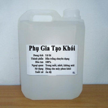 Ảnh của Phụ gia tạo khói, Dung môi cho máy tạo khói, Dầu trắng công nghiệp White oil