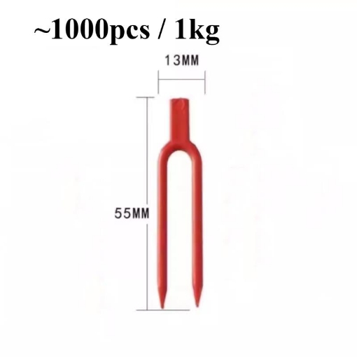 图片 Đinh ghim ngó dâu tây STL5.5, Ghim cố định dây trồng Bí, Lan, Dưa