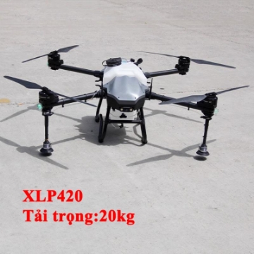 รูปภาพของ Drone phun thuốc sâu XLP420, Máy bay phun thuốc sâu điều khiển từ xa