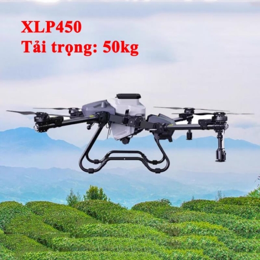 รูปภาพของ Drone phun thuốc sâu XLP450, Máy bay phun thuốc sâu điều khiển từ xa