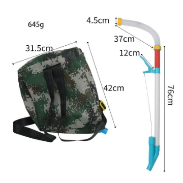 Ảnh của Gậy bón phân dạng túi TMP-07A, Dụng cụ bón phân đeo lưng, Máy bón phân