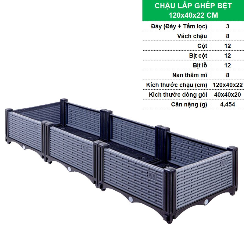 BỆT 120x40x22 CM [+328.000đ ]