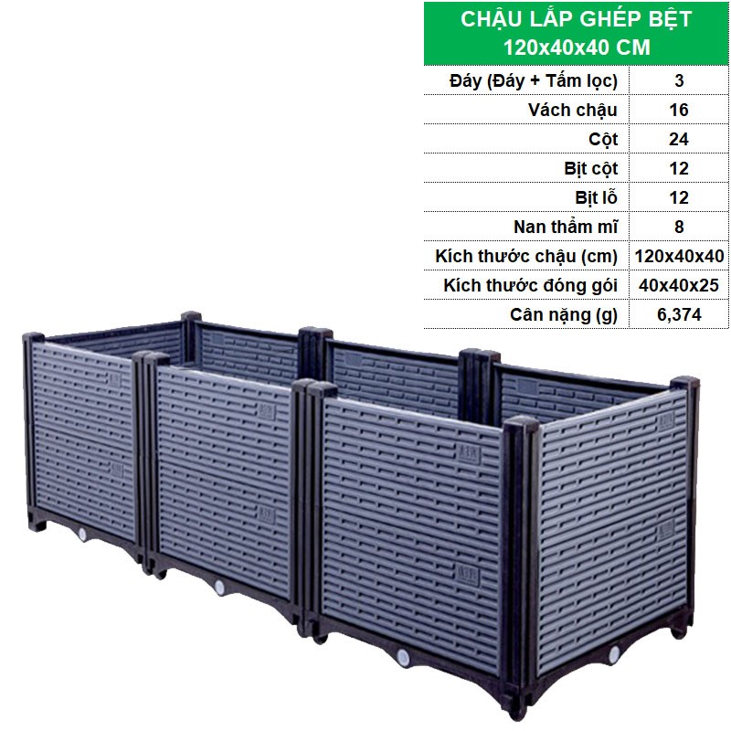 BỆT 120x40x40 CM [+502.000đ ]