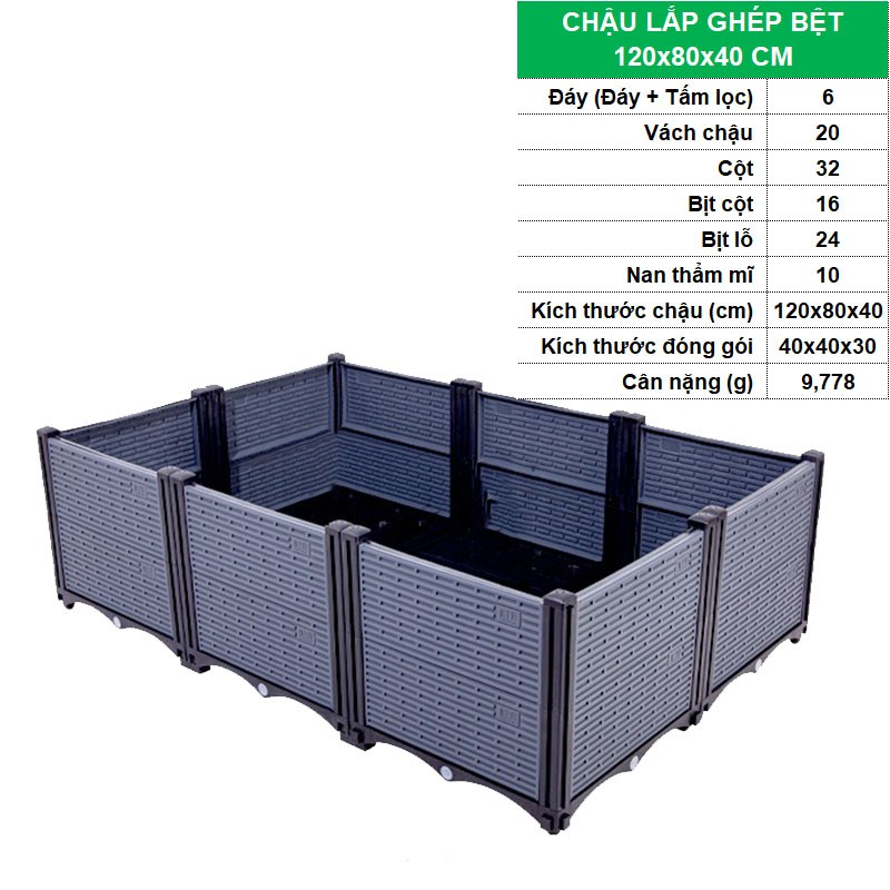 BỆT 120x80x40 CM [+807.000đ ]