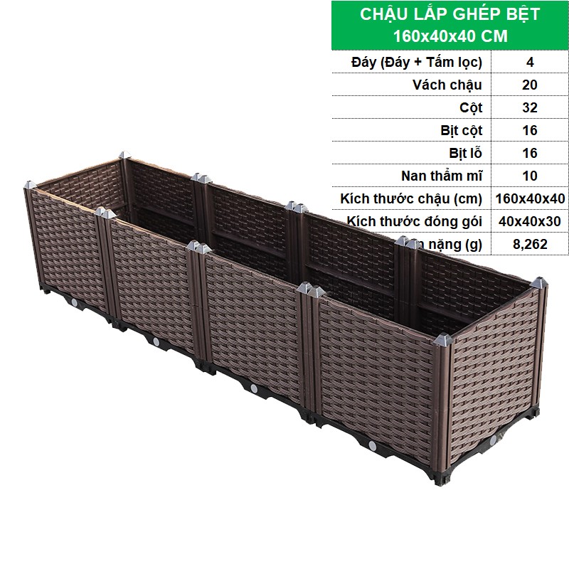 BỆT 160x40x40 CM [+738,000đ]