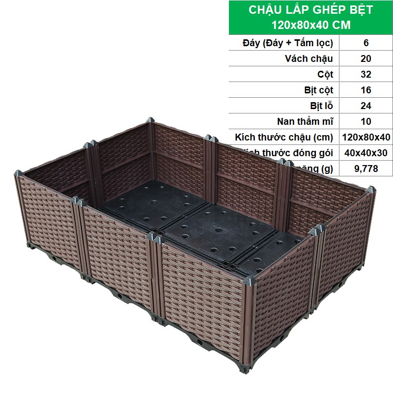 BỆT 120x80x40 CM [+873,000đ]