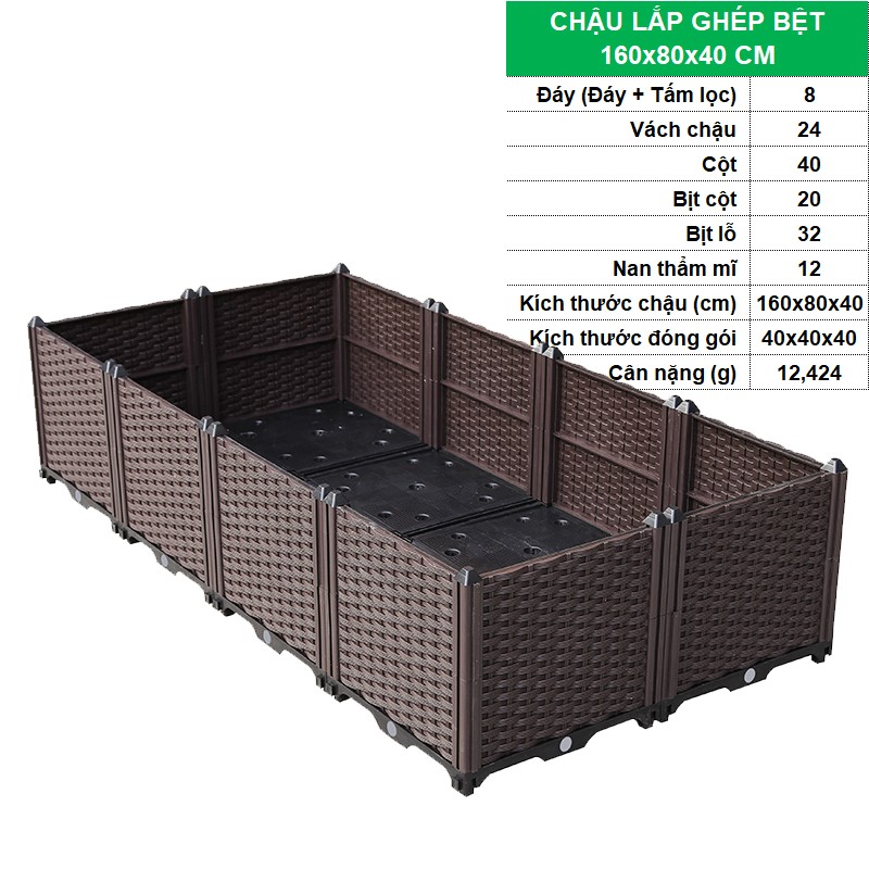 BỆT 160x80x40 CM [+1,100,000đ]