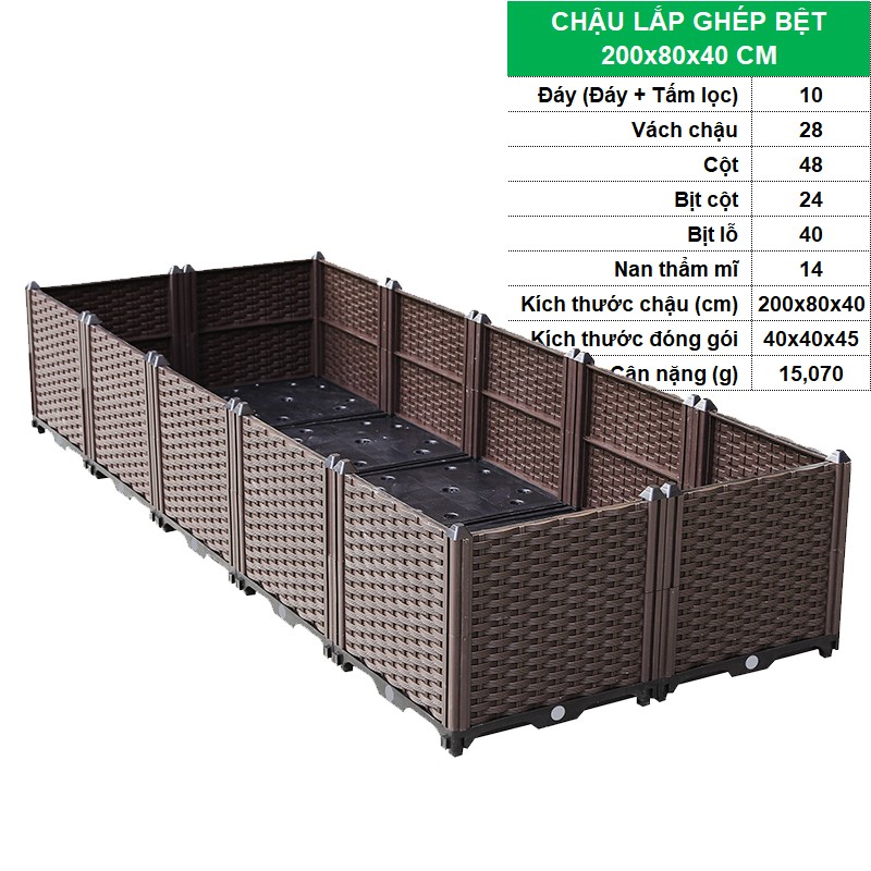 BỆT 200x80x40 CM [+1,348,000đ]