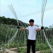 Ảnh của Khung vòm trồng rau Đường kính 5mm Dài 2.5m, Nan vòm sợi thủy tinh FRP-5X0
