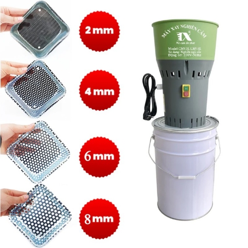 Ảnh của Máy xay nghiền cám MN-50L, Máy nghiền thức ăn Gia súc, Gia cầm, Máy xay nghiền Ngũ Cốc