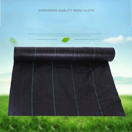 图片 Bạt phủ nông nghiệp 90Gram Rộng 2m Dài 100m, Bạt giữ ẩm cho đất chống cỏ dại PP-90G